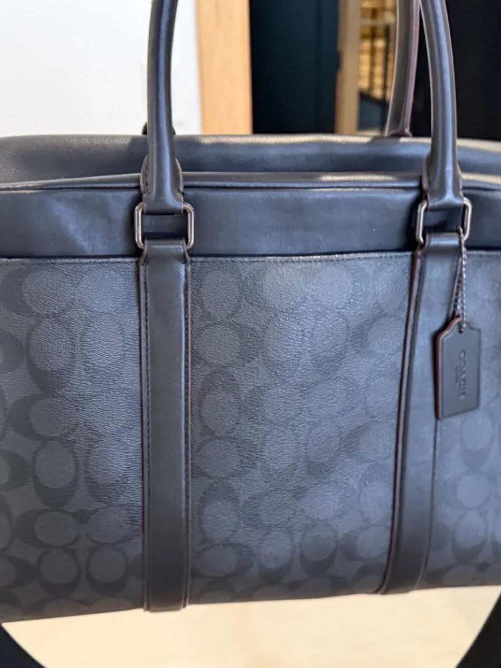 Coach Metropolitan Workbag Multi-Pocket Full Size Laptop/Briefcase Bag